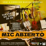 JUEVES 28 DE JULIO -  MUESTRA MUSICAL EN VIVO! CAPACIDAD LIMITADA!