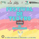 VIERNES 4 DE NOVIEMBRE: FESTIVAL DE TEATRO PARA INFANCIAS! 10 Y 30 HS. Y 14 HS.