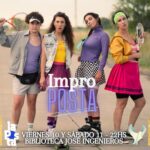 VUELVE EL TEATRO A LA BIBLIO!!!!! "IMPROPOSTA" - SÁBADO 11 DE FEBRERO
