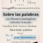 3º MIÉRCOLES DE CADA MES "FILOSOFANDO" de 20 y 15hs. a 22 hs.