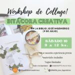 SÁBADO 10 DE FEBRERO DE 9 A 12 HS. " WORKSHOP DE COLLAGE"