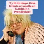 SÁBADO 17 DE MAYO , 21 HS,  TEATRO: HOMENAJE A  ANTONIO GASALLA