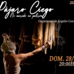 DOMINGO 28 DE SEPTIEMBRE, 20 HS.,  TEATRO: "PÁJARO CIEGO. NI MARIDO NI PATRÓN"
