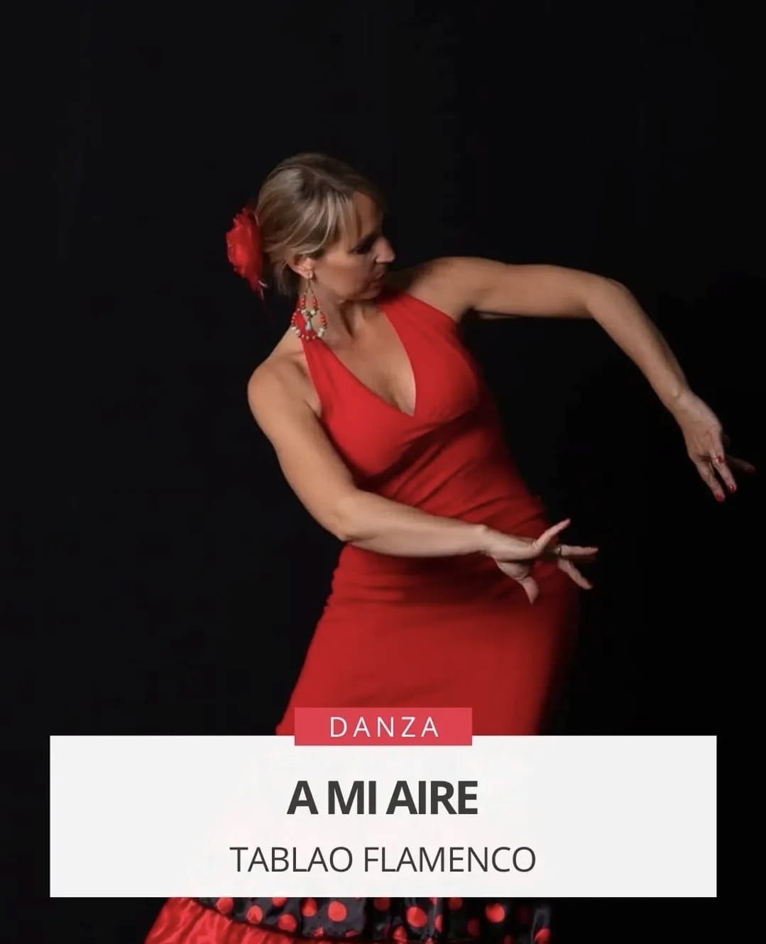 SÁBADO 8 DE AGOSTO, 21 HS. "A MI AIRE" TABLAO FLAMENCO