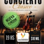 DOMINGO 16 DE AGOSTO, 19 HS.: CONCIERTO CLÁSICO